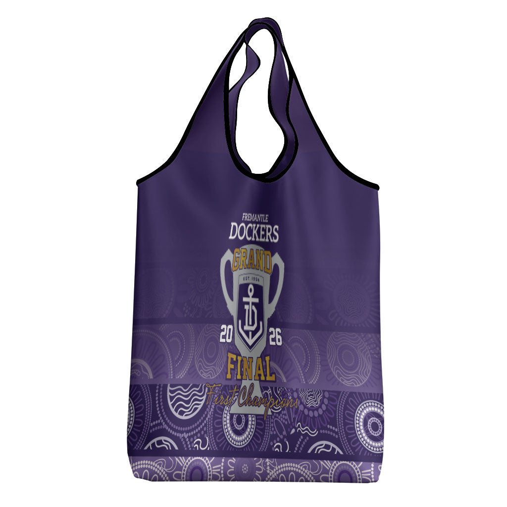 Fremantle Dockers Premiers 2026 Grocery Bag First Championship