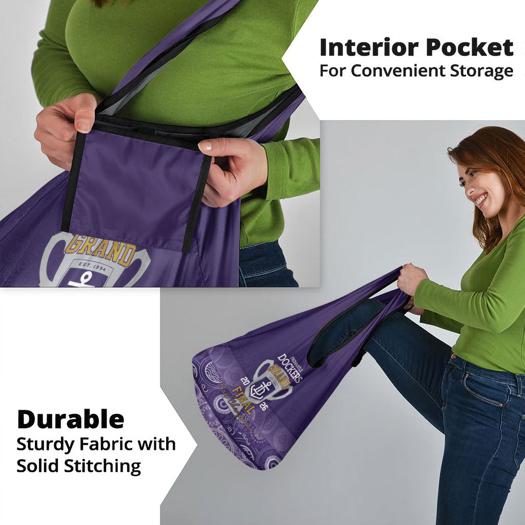 Fremantle Dockers Premiers 2026 Grocery Bag First Championship