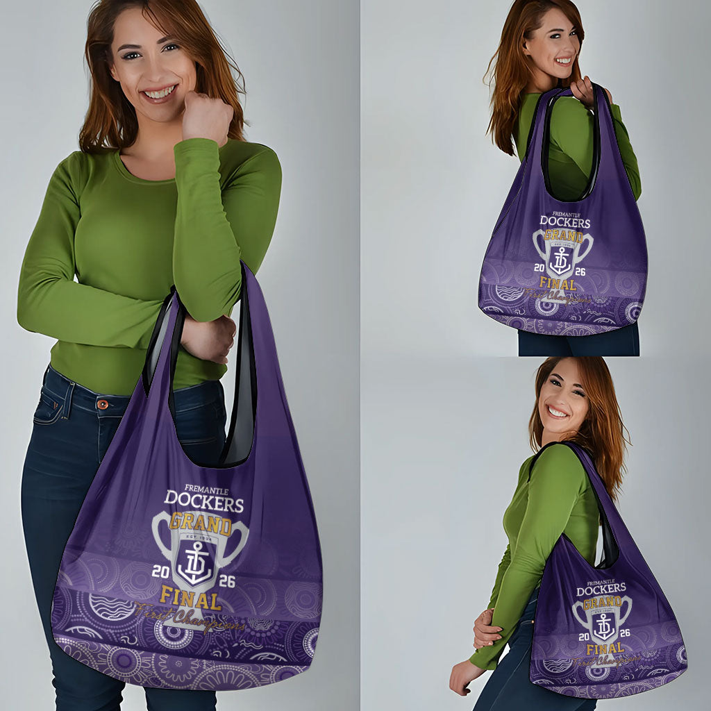 Fremantle Dockers Premiers 2026 Grocery Bag First Championship