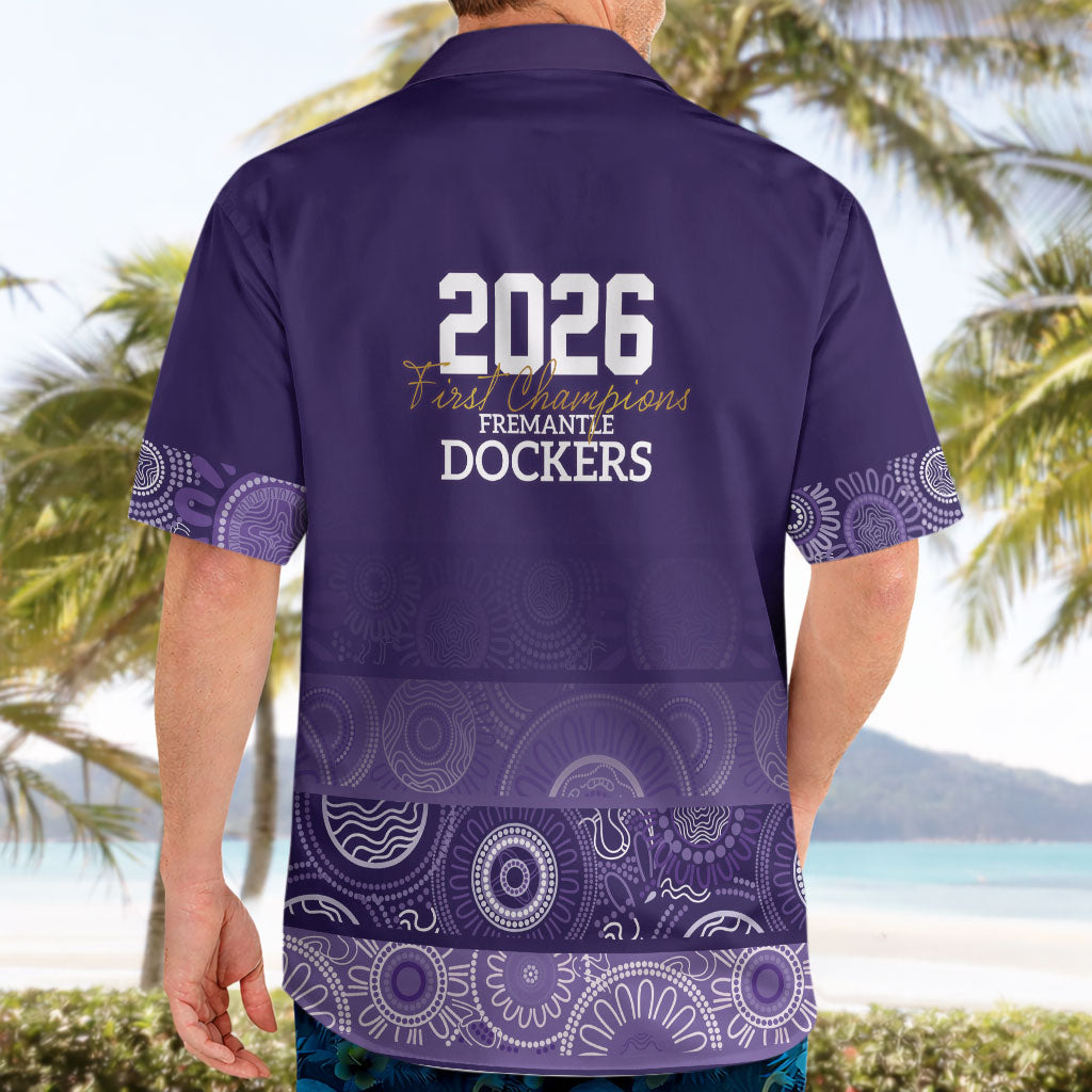 Fremantle Dockers Premiers 2026 Hawaiian Shirt First Championship
