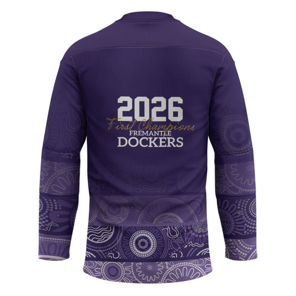 Fremantle Dockers Premiers 2026 Hockey Jersey First Championship