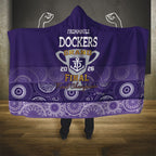 Fremantle Dockers Premiers 2026 Hooded Blanket First Championship