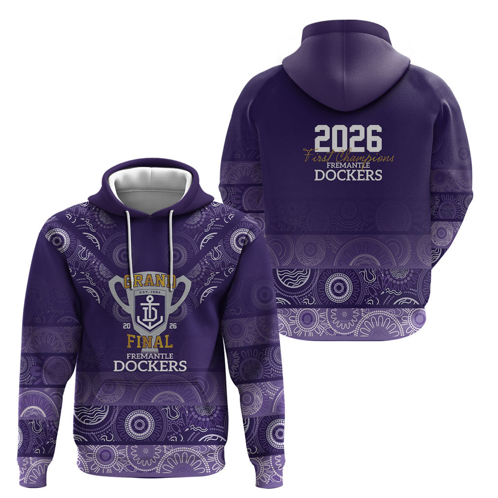 Fremantle Dockers Premiers 2026 Hoodie First Championship