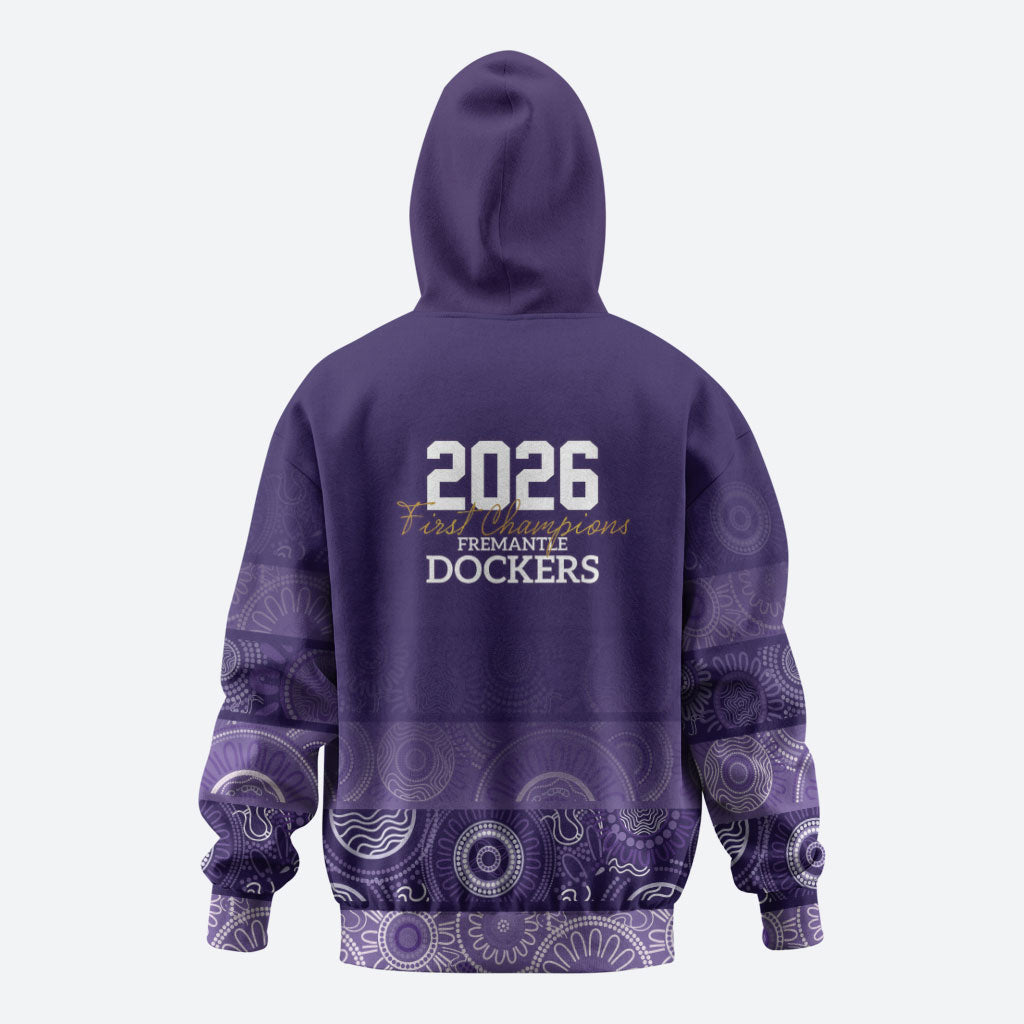 Fremantle Dockers Premiers 2026 Hoodie First Championship