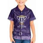 Fremantle Dockers Premiers 2026 Kid Hawaiian Shirt First Championship