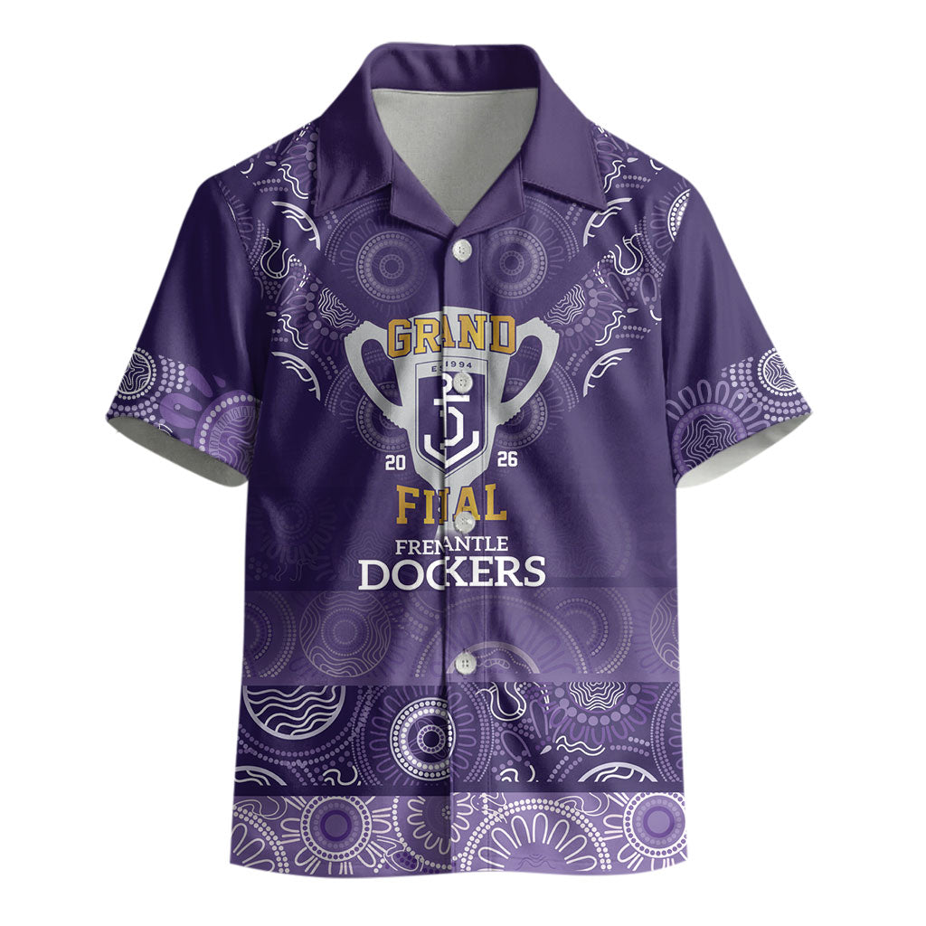 Fremantle Dockers Premiers 2026 Kid Hawaiian Shirt First Championship