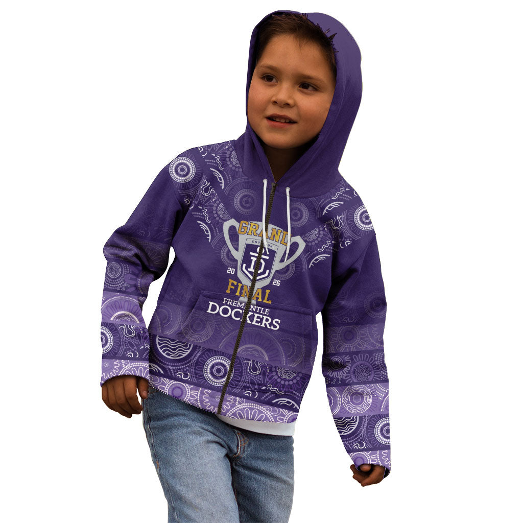 Fremantle Dockers Premiers 2026 Kid Hoodie First Championship