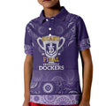 Fremantle Dockers Premiers 2026 Kid Polo Shirt First Championship