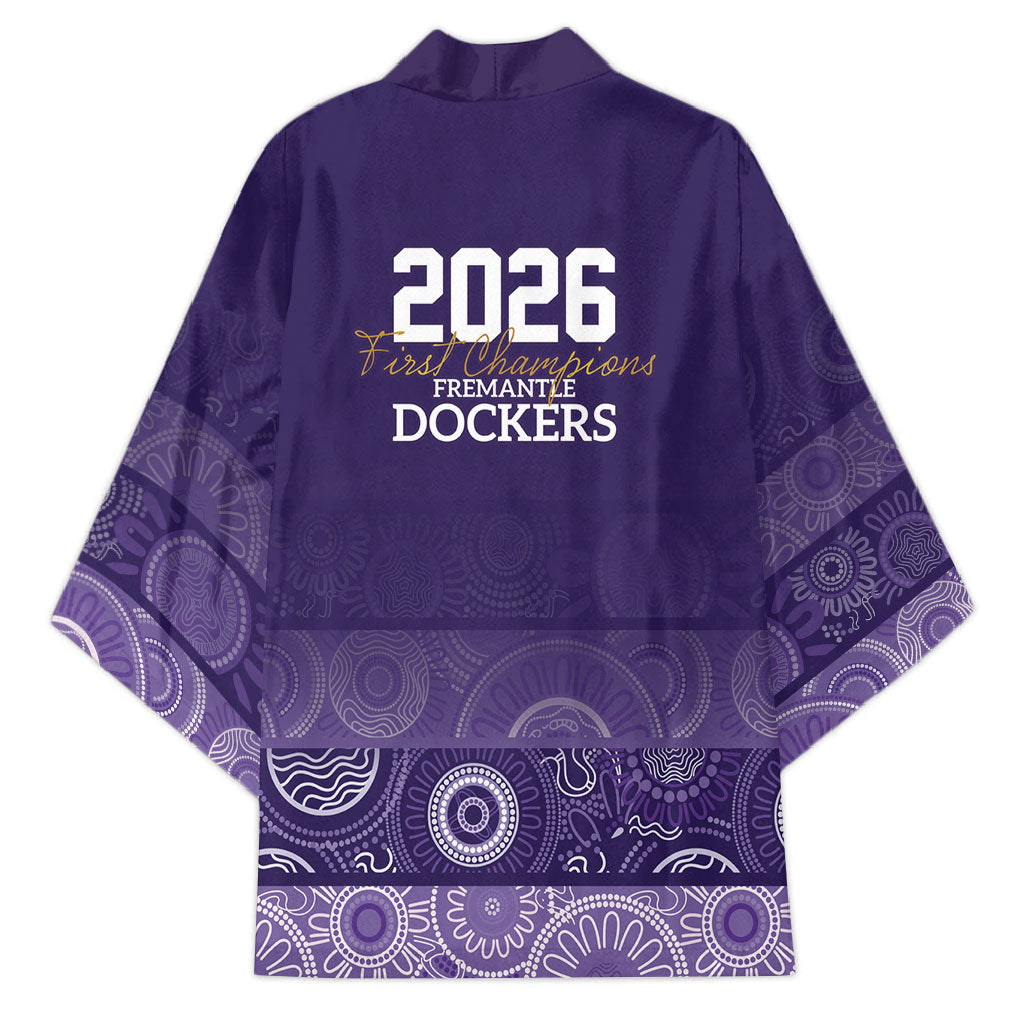 Fremantle Dockers Premiers 2026 Kimono First Championship
