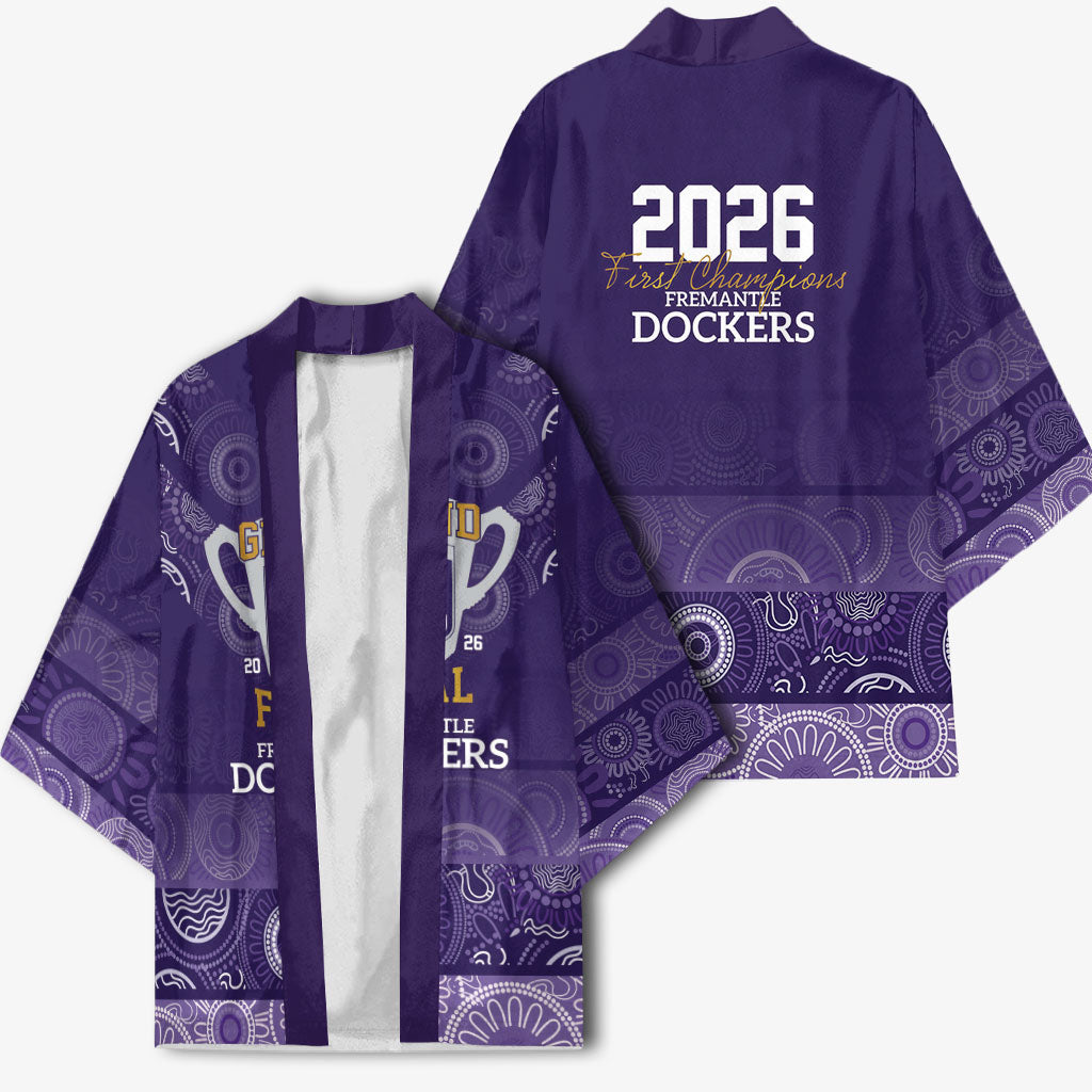 Fremantle Dockers Premiers 2026 Kimono First Championship