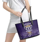 Fremantle Dockers Premiers 2026 Leather Tote Bag First Championship