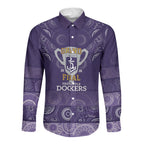 Fremantle Dockers Premiers 2026 Long Sleeve Button Shirt First Championship