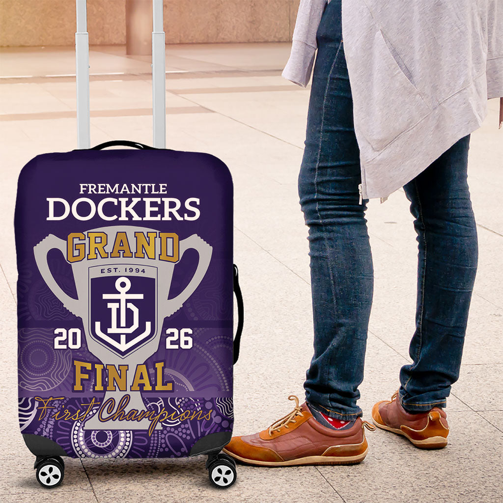 Fremantle Dockers Premiers 2026 Luggage Cover First Championship