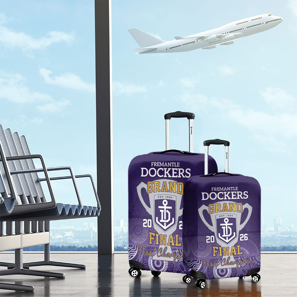 Fremantle Dockers Premiers 2026 Luggage Cover First Championship
