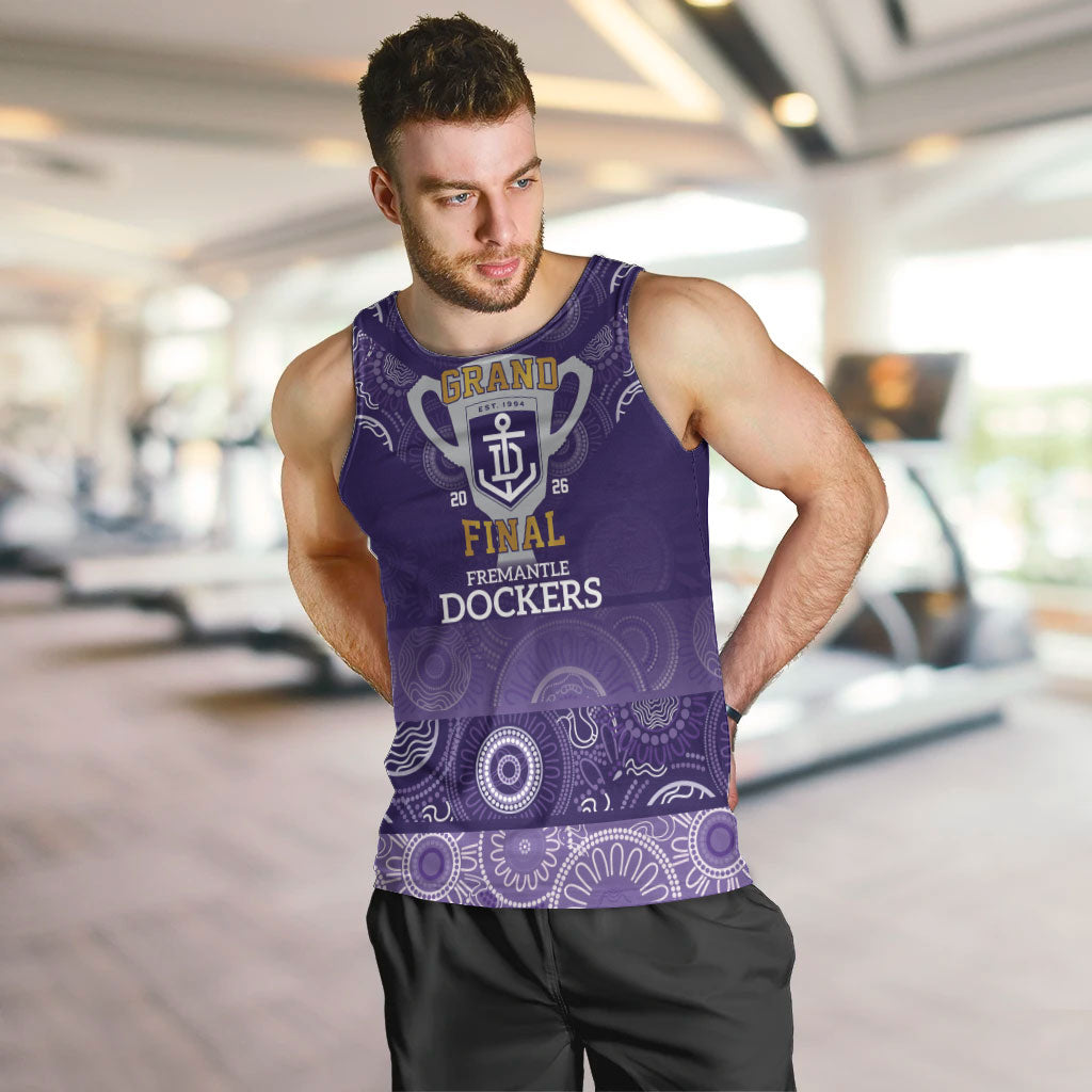 Fremantle Dockers Premiers 2026 Men Tank Top First Championship