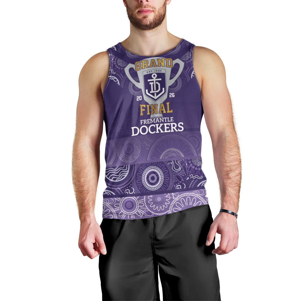 Fremantle Dockers Premiers 2026 Men Tank Top First Championship