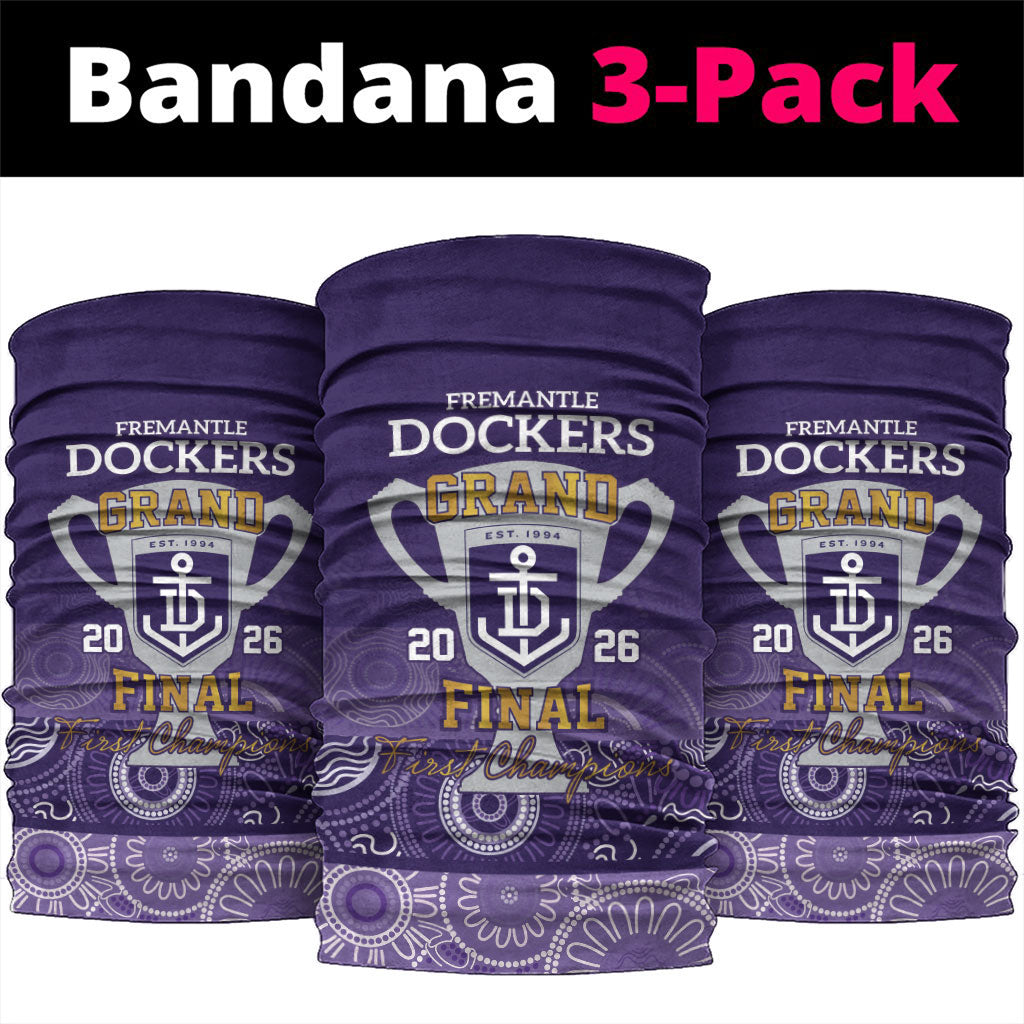 Fremantle Dockers Premiers 2026 Neck Gaiter First Championship