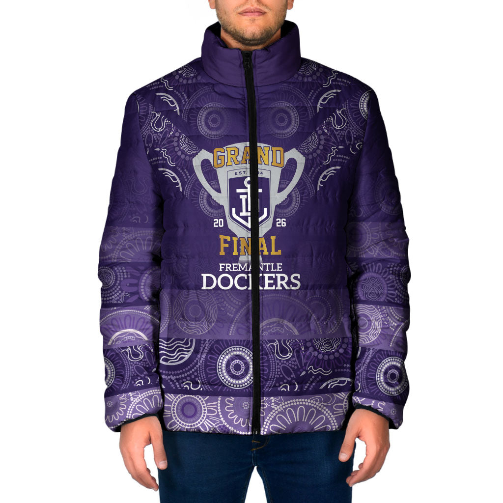 Fremantle Dockers Premiers 2026 Padded Jacket First Championship