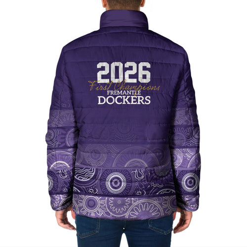 Fremantle Dockers Premiers 2026 Padded Jacket First Championship