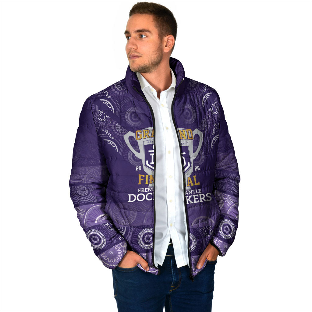 Fremantle Dockers Premiers 2026 Padded Jacket First Championship