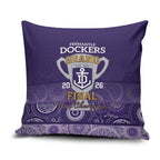Fremantle Dockers Premiers 2026 Pillow Cover First Championship
