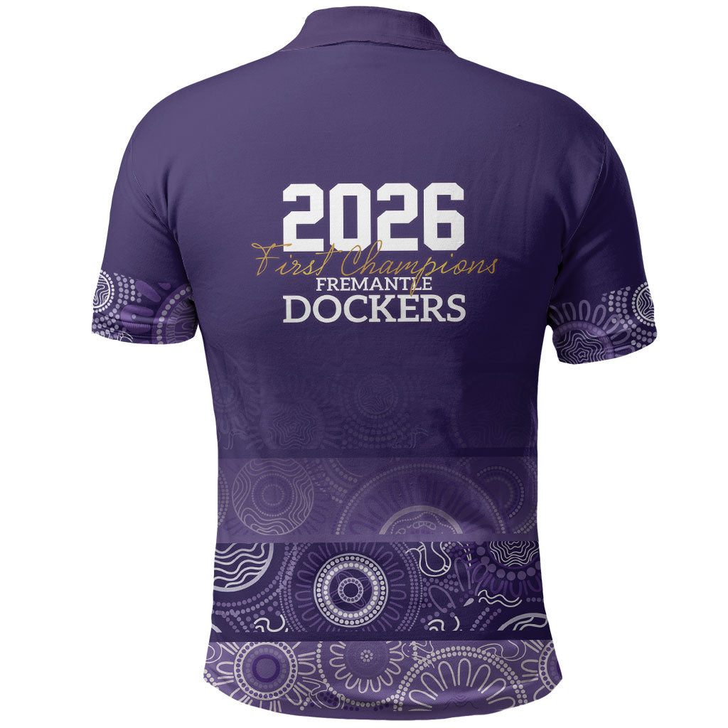 Fremantle Dockers Premiers 2026 Polo Shirt First Championship