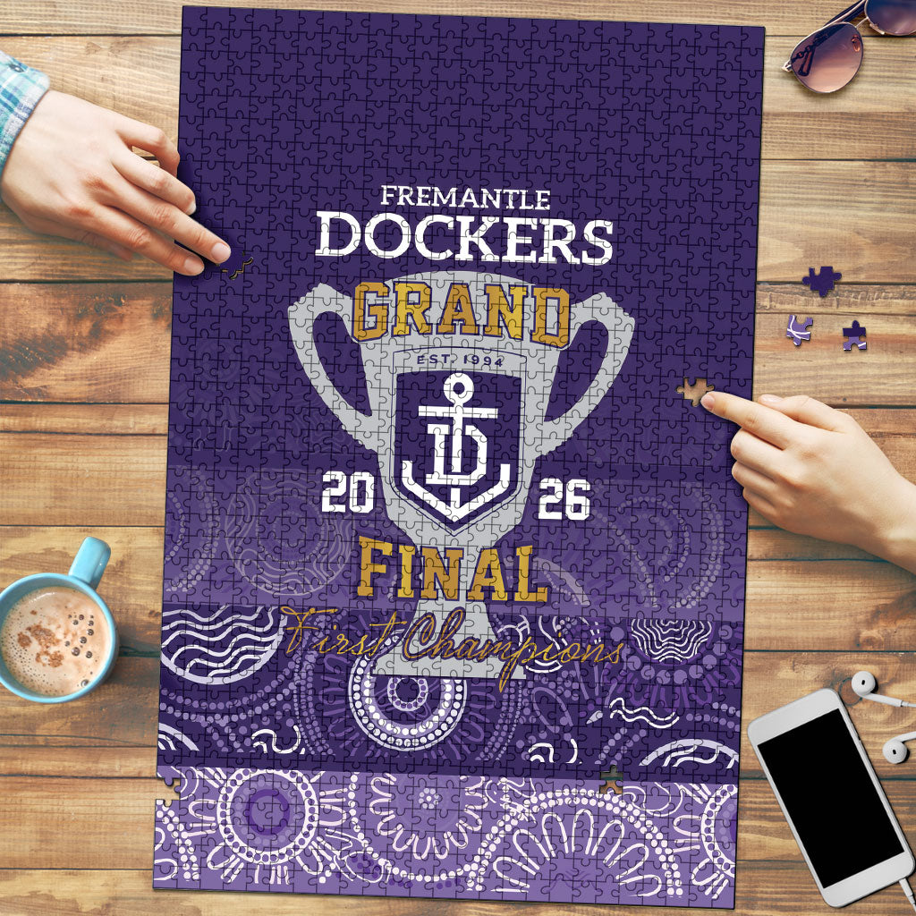 Fremantle Dockers Premiers 2026 Puzzle First Championship