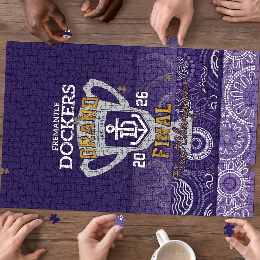 Fremantle Dockers Premiers 2026 Puzzle First Championship