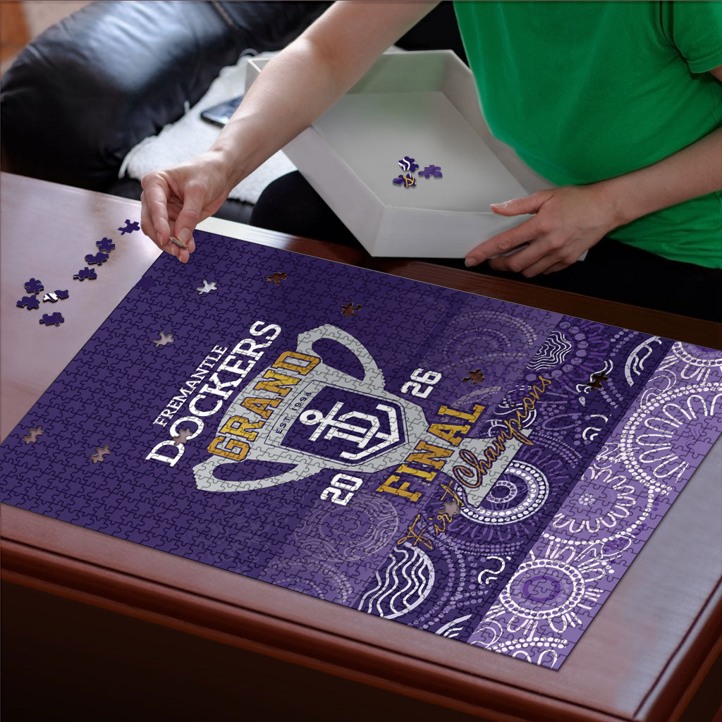 Fremantle Dockers Premiers 2026 Puzzle First Championship