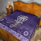 Fremantle Dockers Premiers 2026 Quilt First Championship