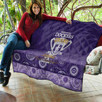 Fremantle Dockers Premiers 2026 Quilt First Championship