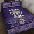 Fremantle Dockers Premiers 2026 Quilt Bed Set First Championship