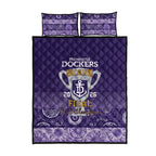 Fremantle Dockers Premiers 2026 Quilt Bed Set First Championship