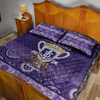 Fremantle Dockers Premiers 2026 Quilt Bed Set First Championship