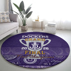 Fremantle Dockers Premiers 2026 Round Carpet First Championship