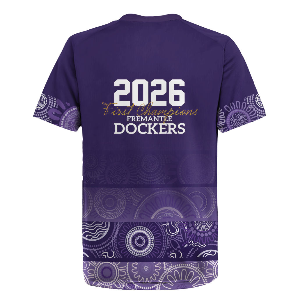 Fremantle Dockers Premiers 2026 Rugby Jersey First Championship