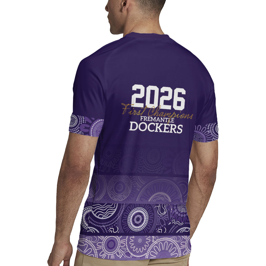 Fremantle Dockers Premiers 2026 Rugby Jersey First Championship
