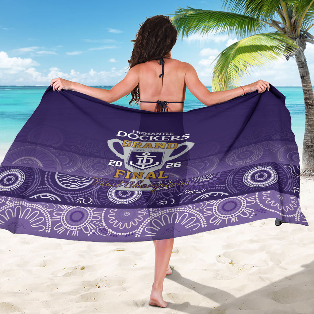 Fremantle Dockers Premiers 2026 Sarong First Championship