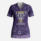 Fremantle Dockers Premiers 2026 Scrub Top First Championship