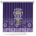 Fremantle Dockers Premiers 2026 Shower Curtain First Championship
