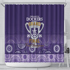 Fremantle Dockers Premiers 2026 Shower Curtain First Championship
