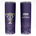 Fremantle Dockers Premiers 2026 Skinny Tumbler First Championship