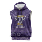 Fremantle Dockers Premiers 2026 Sleeveless Hoodie First Championship
