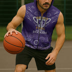 Fremantle Dockers Premiers 2026 Sleeveless Zip Hoodie First Championship