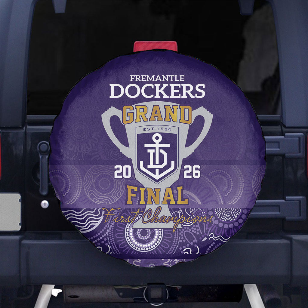 Fremantle Dockers Premiers 2026 Spare Tire Cover First Championship