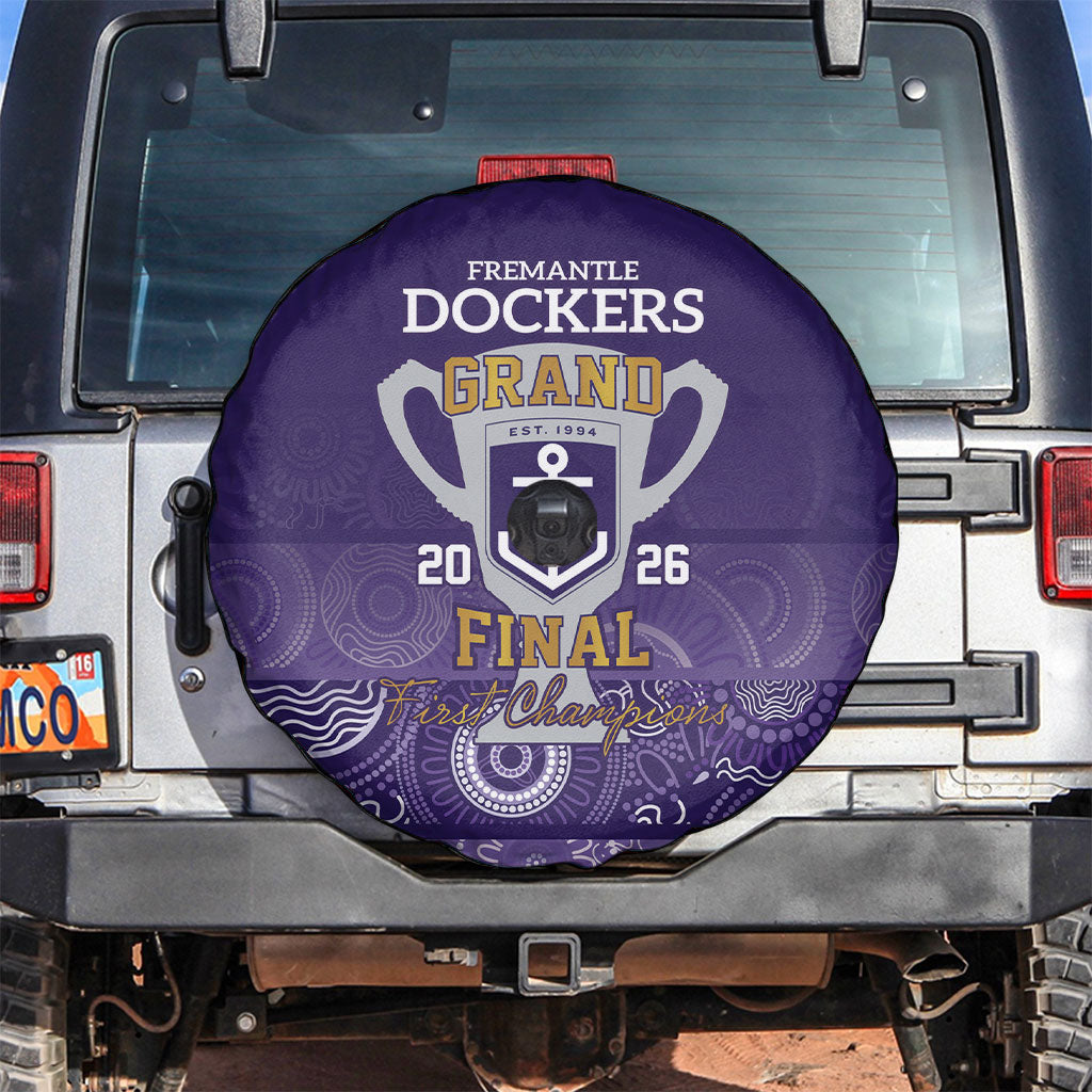 Fremantle Dockers Premiers 2026 Spare Tire Cover First Championship