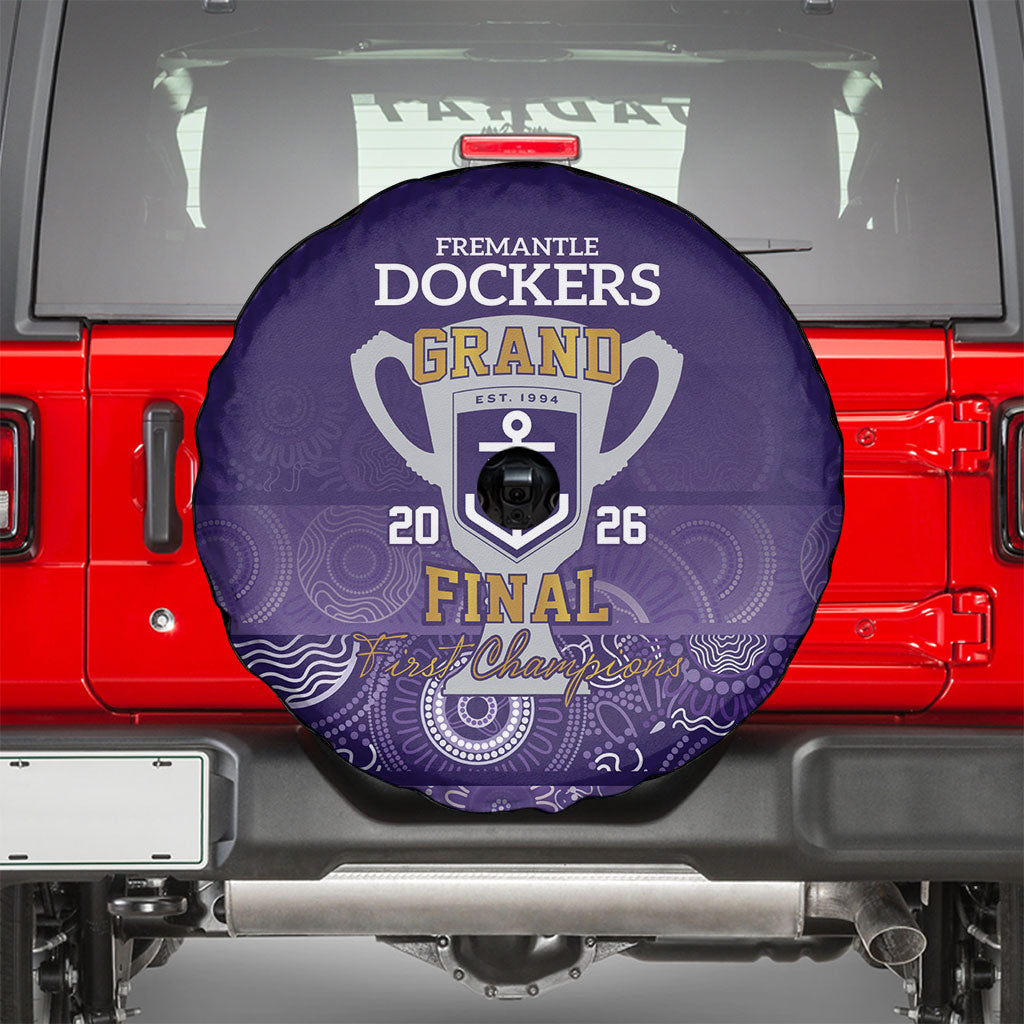 Fremantle Dockers Premiers 2026 Spare Tire Cover First Championship