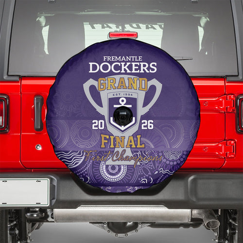 Fremantle Dockers Premiers 2026 Spare Tire Cover First Championship