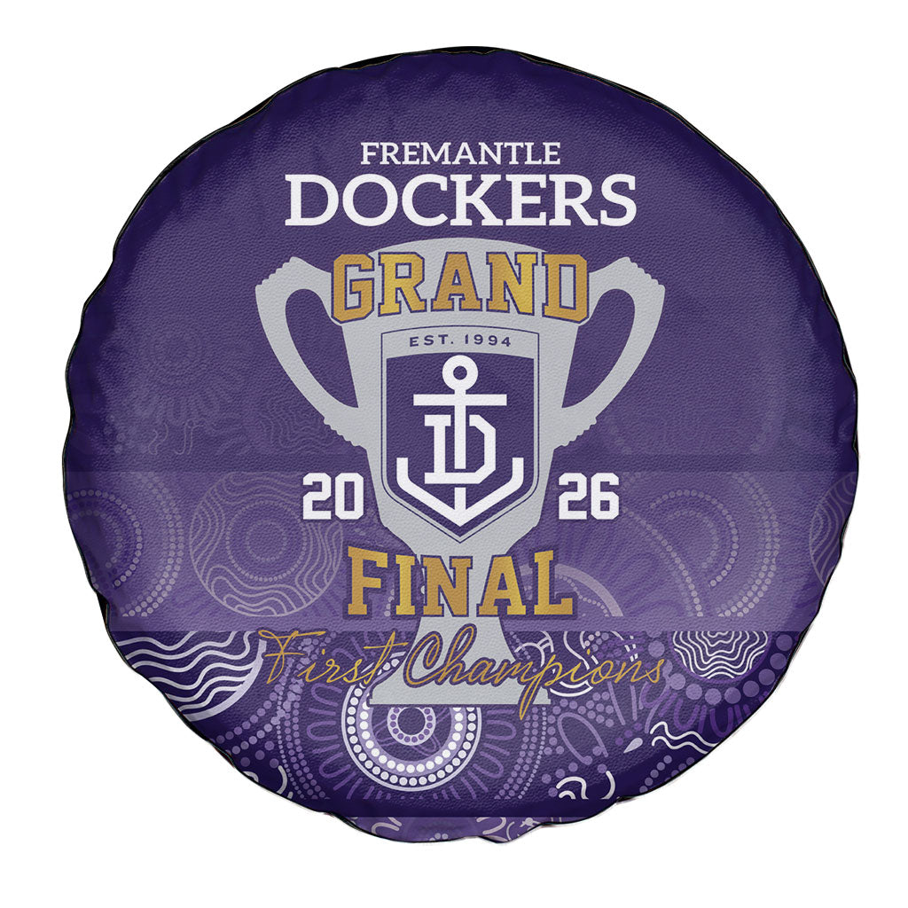 Fremantle Dockers Premiers 2026 Spare Tire Cover First Championship