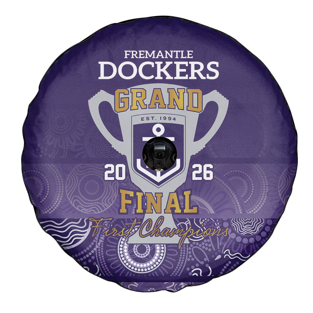 Fremantle Dockers Premiers 2026 Spare Tire Cover First Championship